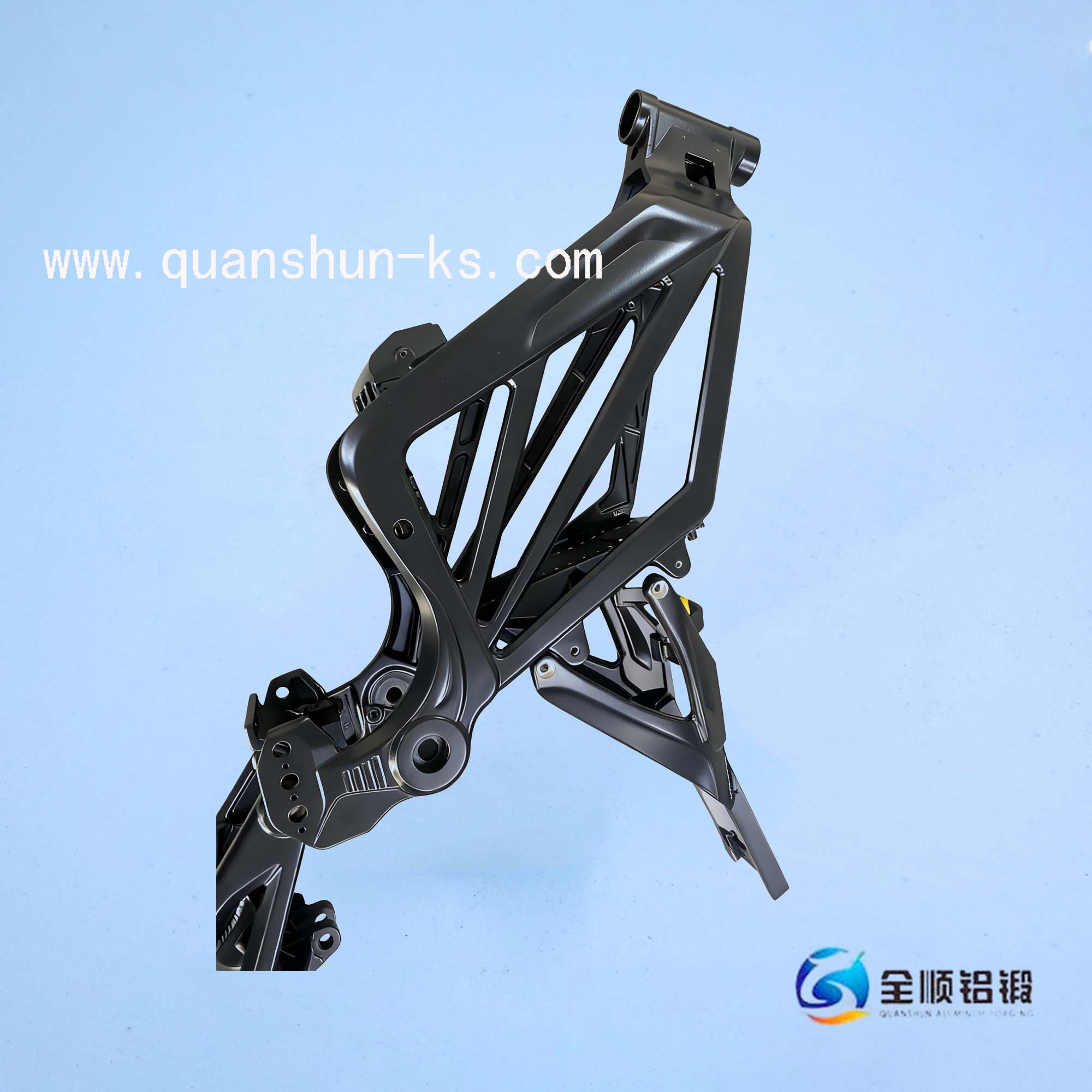 整体摩托车车架